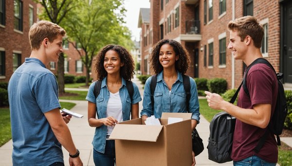 Déménagement pour étudiants : comment préparer un déménagement vers un logement étudiant