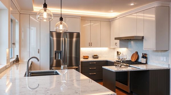 Cuisines toutes équipées : élégance et fonctionnalité réunies